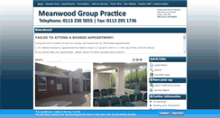 Desktop Screenshot of meanwoodgrouppractice.co.uk